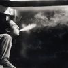 jeremy blowing smoke