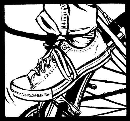 shoe drawing