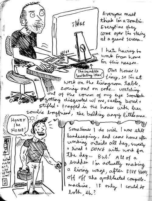 zombie computer dork